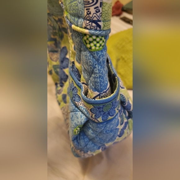 Vera Bradley Doodle Daisy Campus Tote Bag Retired Pattern Pre Owned. - Picture 6 of 12